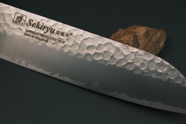 Nóż Sekiryu KASHI Santoku 165 mm [SR-VGH100W]