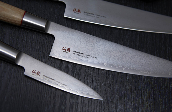 Nóż kuchenny Suncraft SENZO TWISTED OCTAGON Chef 240 mm