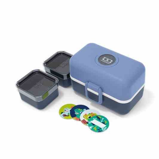 Monbento Lunchbox dziecięcy Tresor, Blue Infinity