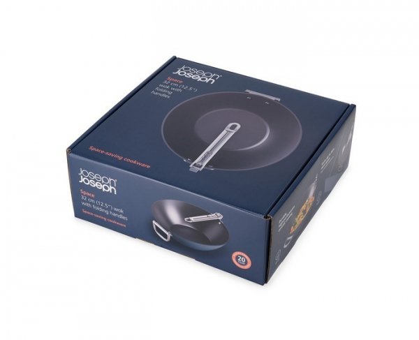 JJ-Wok 32cm ze składanymi uchwytami Space