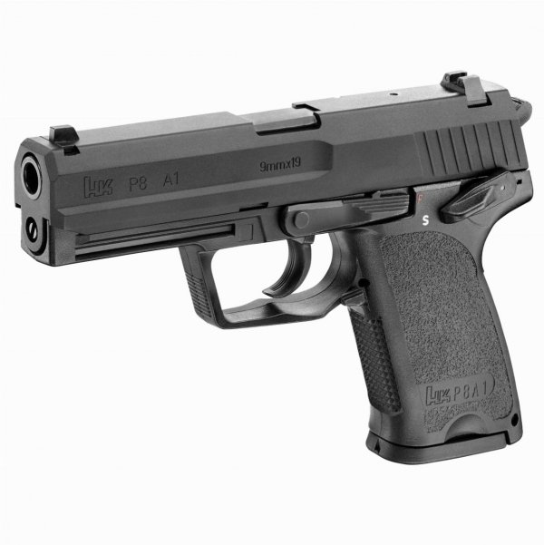 Replika pistolet ASG Heckler&amp;Koch P8 A1 6 mm green gas