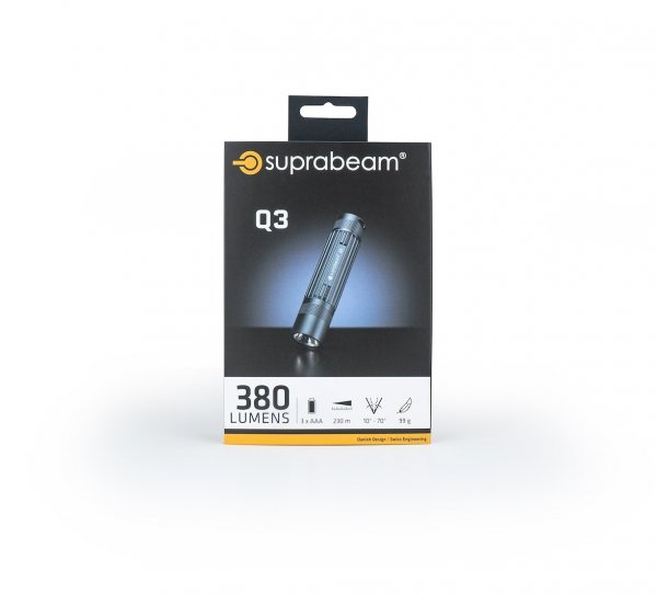 Latarka Suprabeam Q3 380lm, 3x AAA
