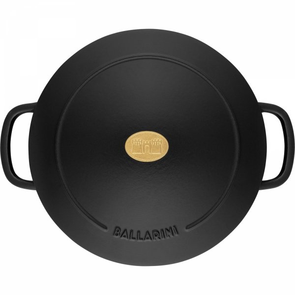 Garnek żeliwny Okrągły 3l Czarny Bellamonte Ballarini