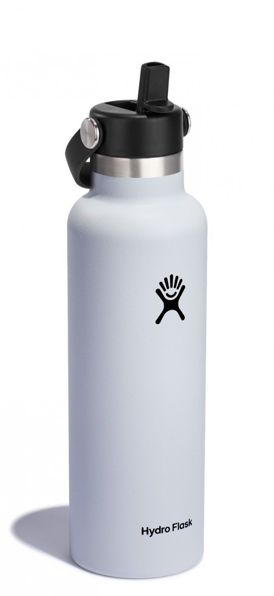 Hydro flask Butelka 21oz Standard Mouth FlexStraw Cap White