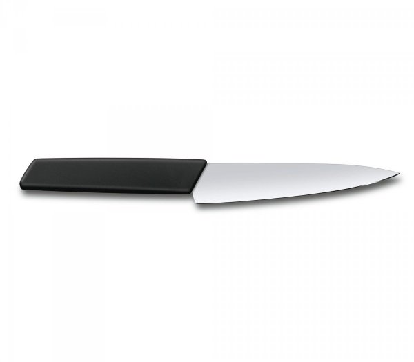 Nóż uniwersalny Swiss Modern, 15 cm, czarny Victorinox 6.9013.15B