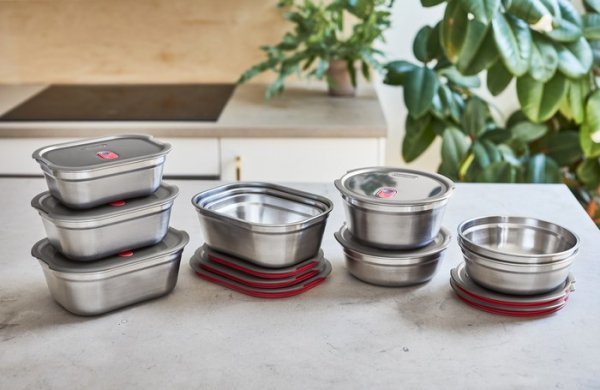 BB-Lunchbox stalowy okrągły 0,95l. Multifunction