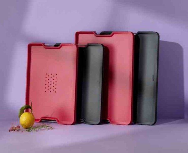 JJ - Deska od krojenia czarna, Cut&amp;Carve ExLarge