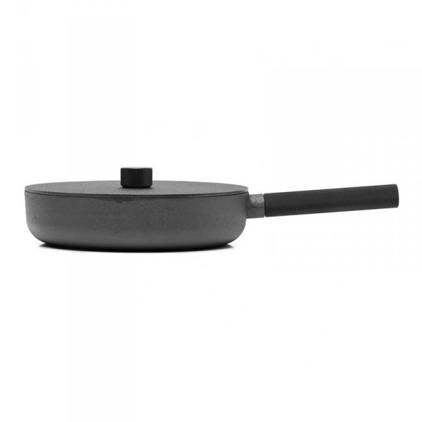 SKEPP – Patelnia 28 cm z pokrywką, Noir