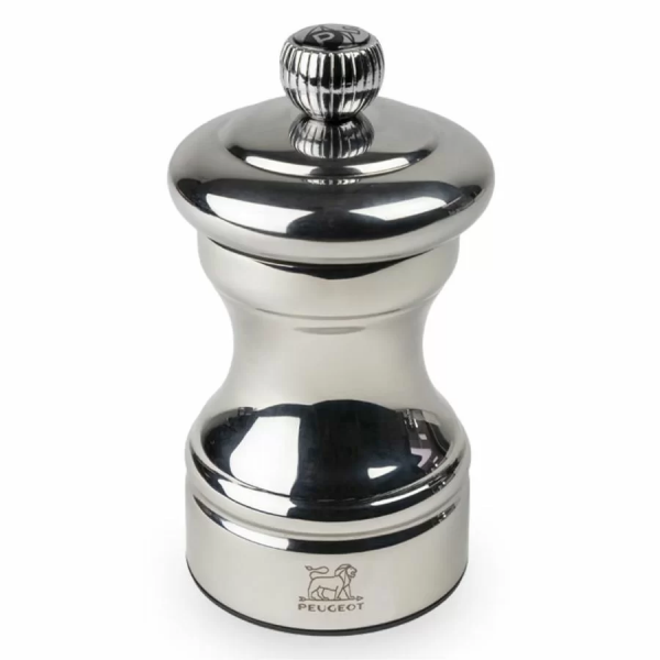Młynek do pieprzu, 10 cm, srebrny, Bistro Shiny