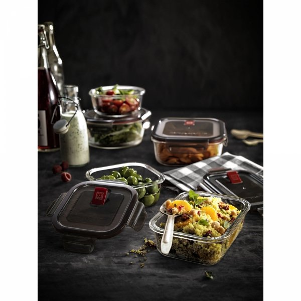 Pojemnik Szklany Kwadratowy 1.1 litr Zwilling Gusto