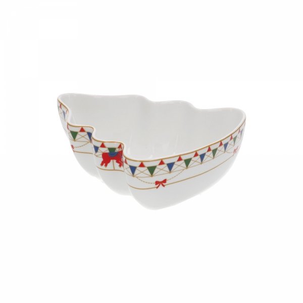 Miska W Kształcie Choinki 20 Cm Xmas Carousel Rose&Tulipani