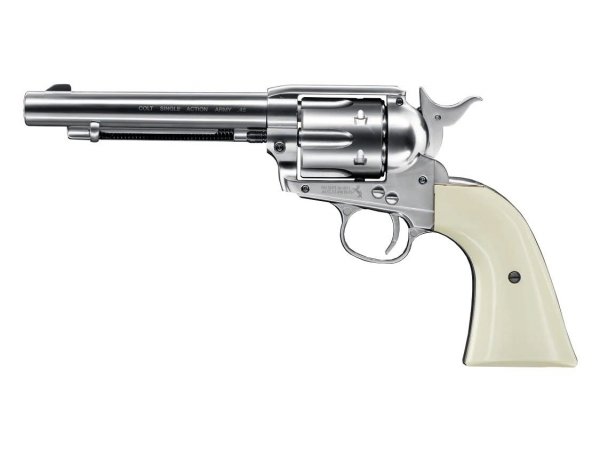 Rewolwer Colt SAA .45-5,5&quot; nikiel 4,5 mm CO2
