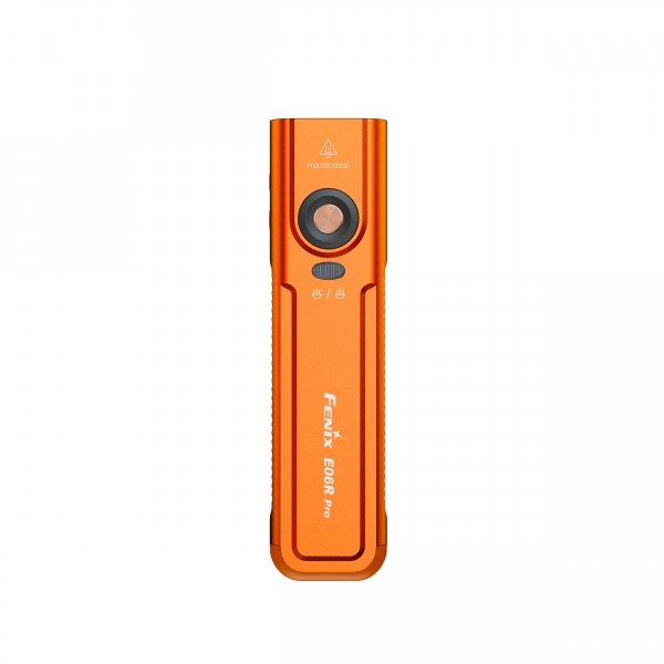 Latarka LED Fenix E06R PRO pomarańczowa