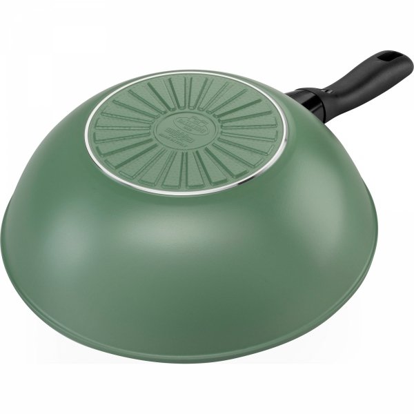 Wok 28 Cm Zielony Caprera Ballarini