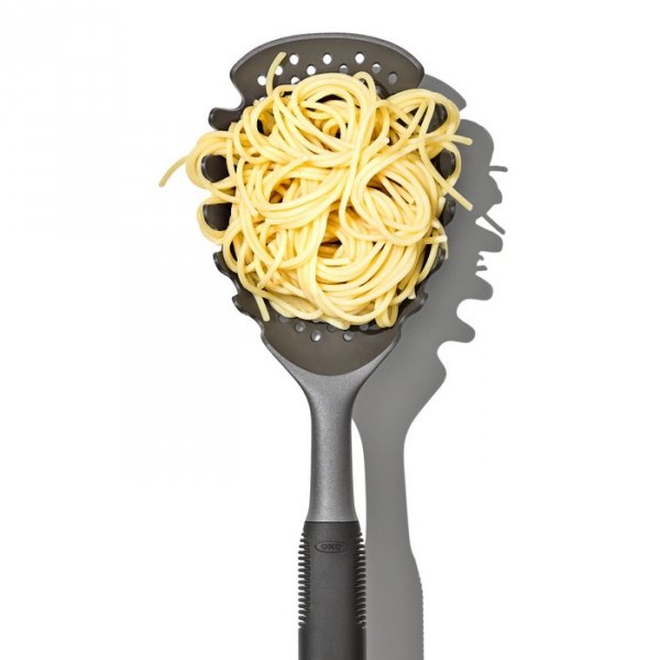 OXO-Łyżka cadzakowa do spagetti szara Good Grips