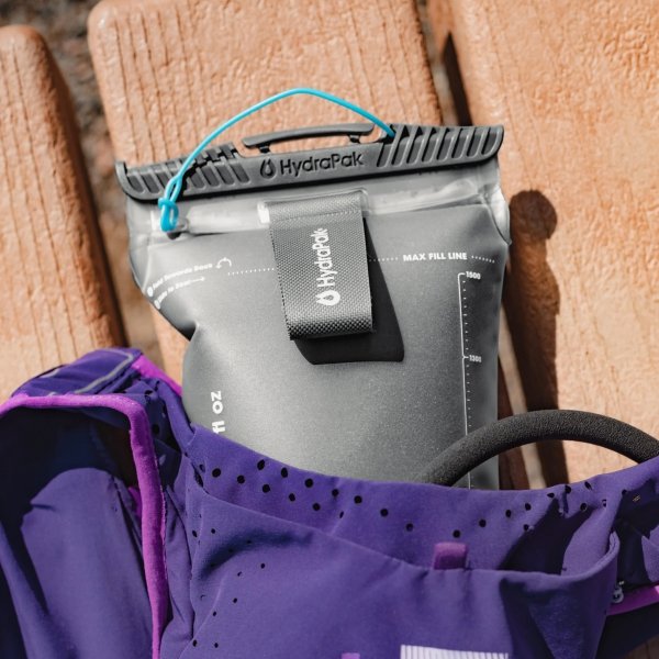 Bukłak na wodę HydraPak Velocity IT 2 L - clear