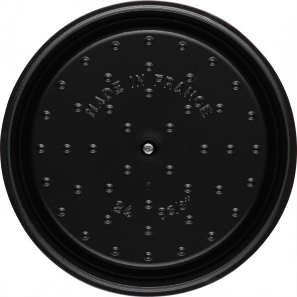 STAUB LA COCOTTE Garnek żeliwny Okrągły 3.85 Ltr, Bordeaux La Cocotte