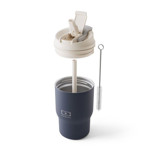 Monbento kubek termiczny 0,36L Blue Infinity