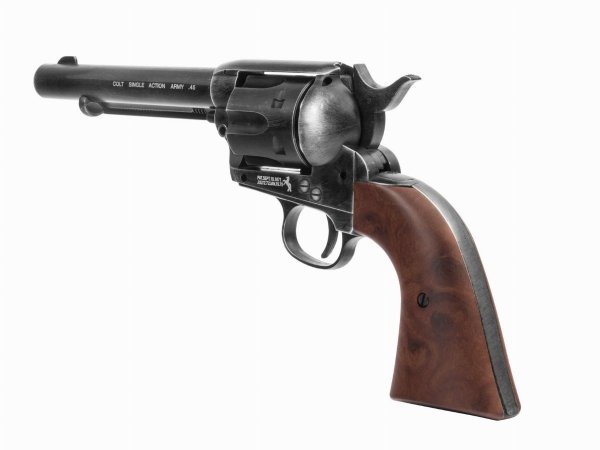 Rewolwer Colt SAA .45-5,5&quot; antyk 4,5 mm CO2