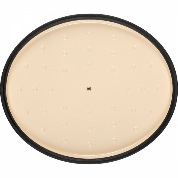 Garnek żeliwny Owalny 7.5l Czarny Bellamonte Ballarini