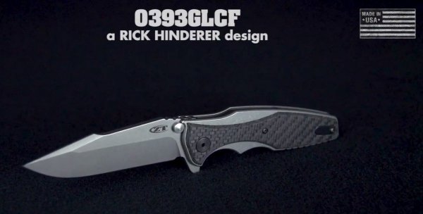 Nóż składany Zero Tolerance ZT Hinderer 0393GLCF