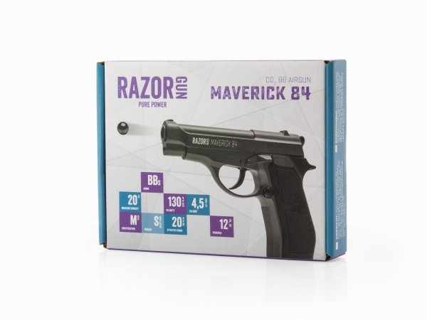 Pistolet RazorGun Maverick 84 4,5 mm BB's CO2