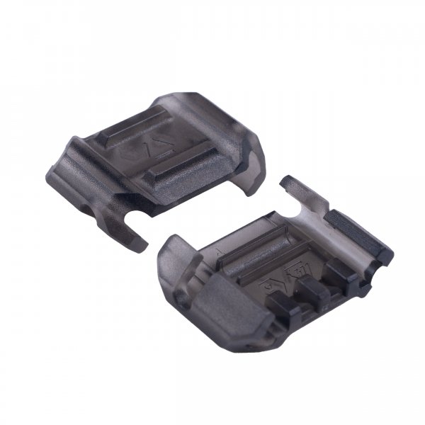 Osłony na szynę Picatinny Strike Industries z wielokierunkowym systemem prowadzenia kabli 6 szt.