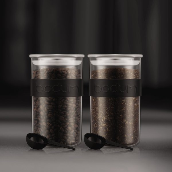 Bodum pojemniki do przechowywania 2 szt. Presso 1L Black