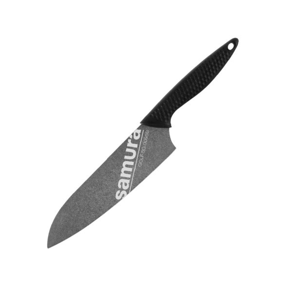 Samura Golf stonewash nóż santoku AUS-8. 18 cm