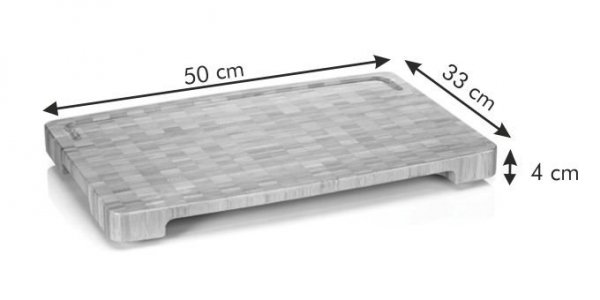 Deska do krojenia 50x33 cm Azza Tescoma