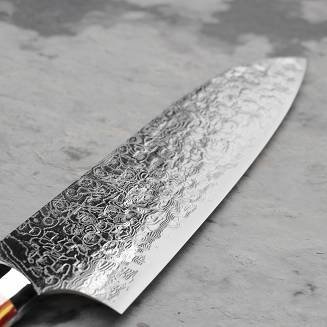 Takeshi Saji Red Turquise R2 Nóż Santoku 18 cm