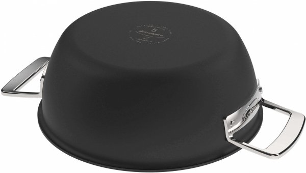 DEMEYERE BLACK 5 Patelnia Głęboka 2H Z Pokrywką 24 Cm Black 5