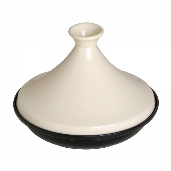 Naczynie Do Tajine 20 Cm, Beżowo-czarny Staub