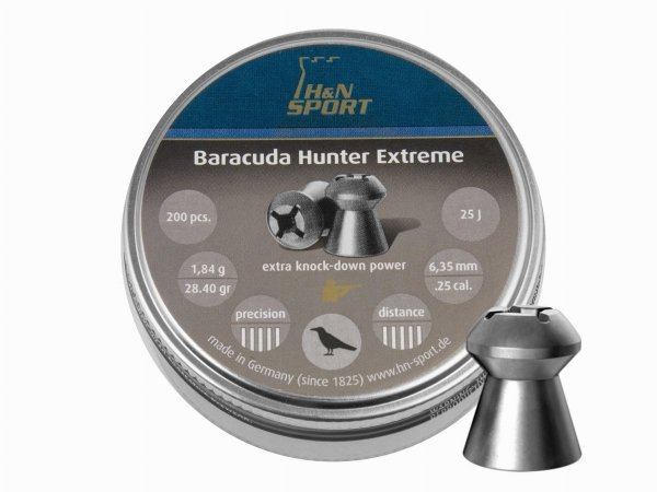 Śrut diabolo H&amp;N Baracuda Hunter Extreme 5,5/200