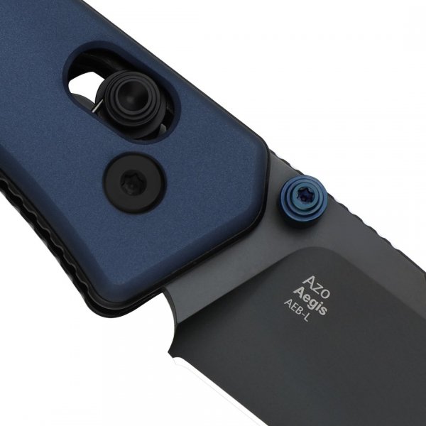 Nóż Kizer Aegis Dark Blue Aluminum AEB-L