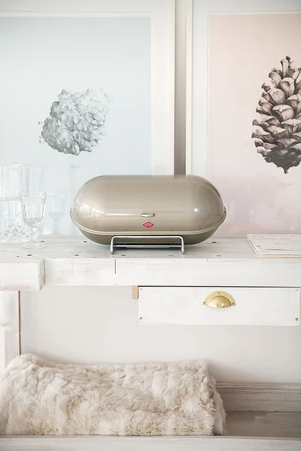 Chlebak Wesco BreadBoy Vintage biały