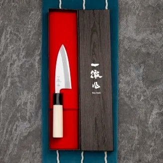 Ittetsu Forge Shirogami#2 Nóż Ajikiri 12 cm
