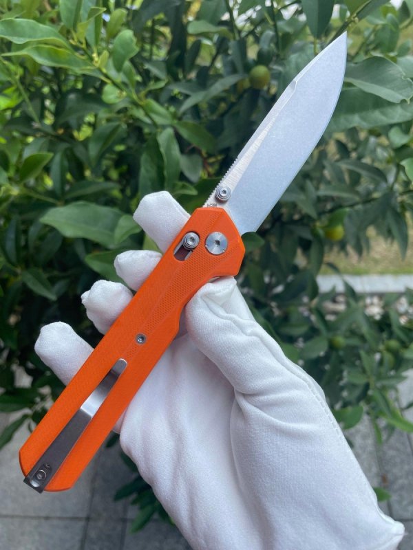 Nóż KNIVESPL The First Orange G10 14C28N