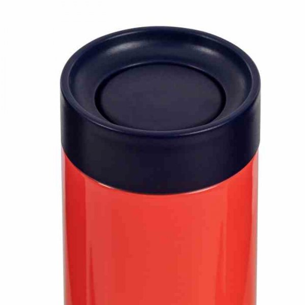Lund London Kubek podróżny 350ml koral/indygo, Travel
