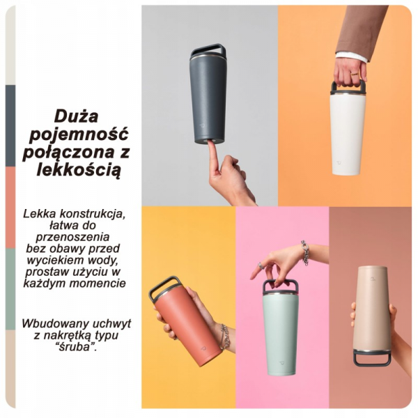 Kubek termiczny ZOJIRUSHI SX-LA72H-HM 720 ml Szary