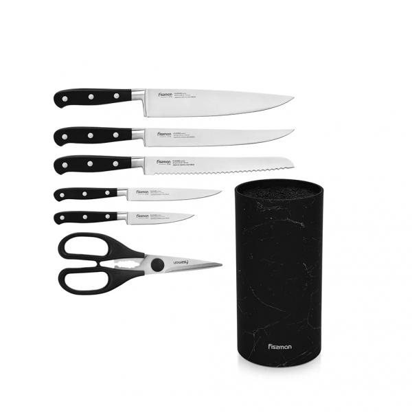 Zestaw noży Fissman w bloku Fujigawa 2778