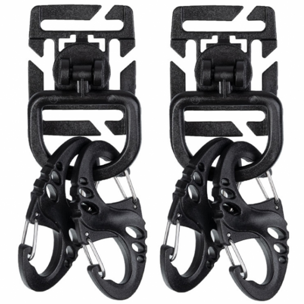 Zestaw uchwytów Mil-Tec Ultimate Tactical do systemu MOLLE - czarny (13457602)