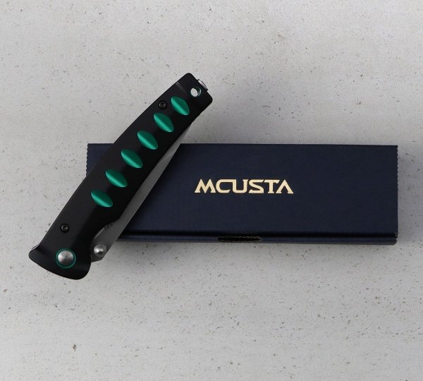 Mcusta Katana VG-10 Black/Green 8,5 cm