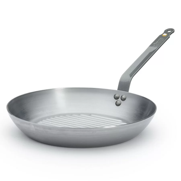 DE BUYER Patelnia grillowa MINERAL B 32 cm