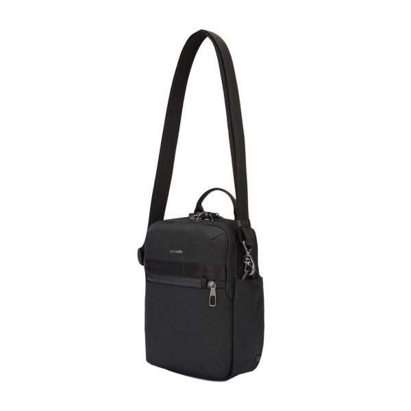 Torba antykradzieżowa Pacsafe Metrosafe X vertical crossbody czarna