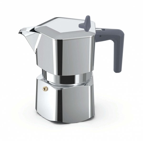 PEZZETTI PENTAEXPRESS Aluminiowa Kawiarka (3 Filiżanki) - Srebrny Pentaexpress