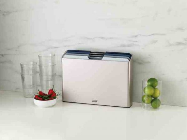 JJ - Zestaw 4 desek do krojenia L Folio™ Steel Sky