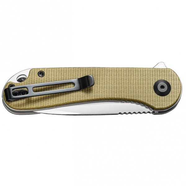 Nóż składany Civivi Elementum C907S olive micarta