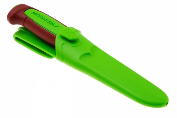 Nóż Morakniv Basic 511 Ltd Ed 2024 Green / Dala Red stal węglowa