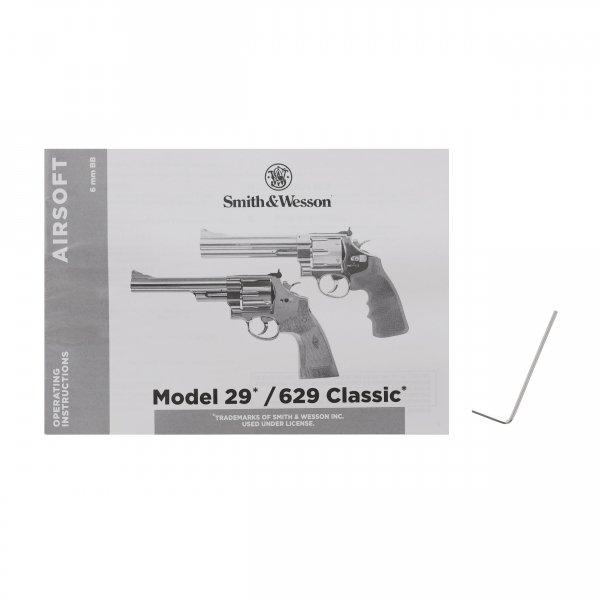 Rewolwer wiatrówka Smith&amp;Wesson 629 Competitor 6&quot; 4,5 mm BB